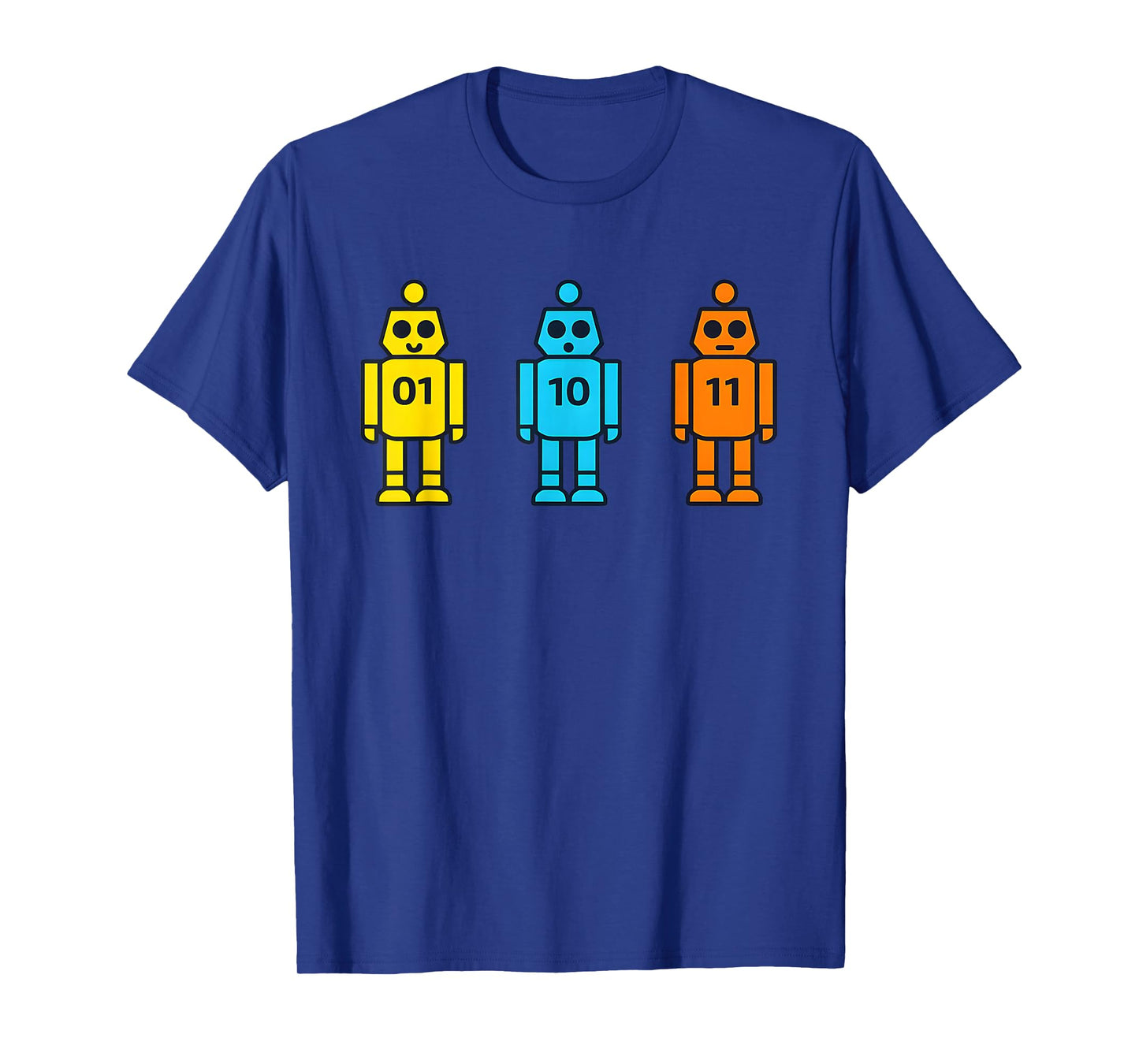 Funny Binary Robot T-Shirt