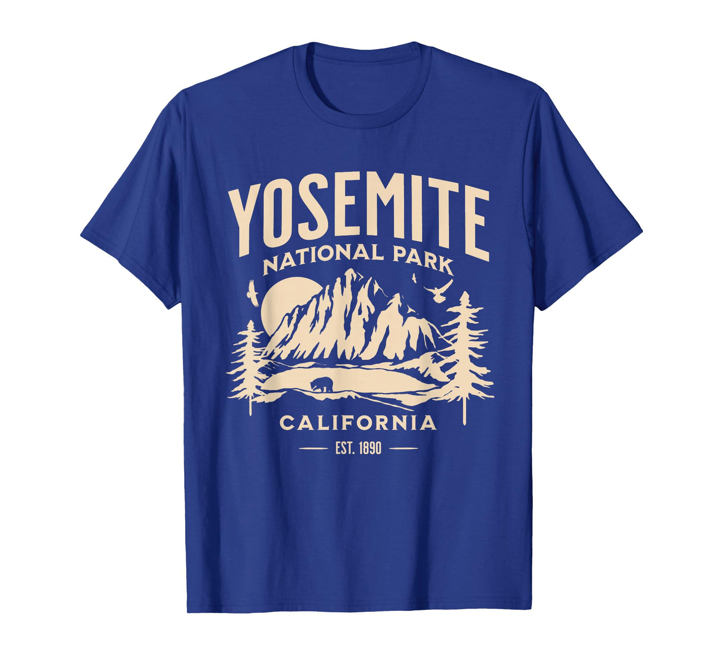 Yosemite National Park for Hiker, Camper and Nature Lovers T-Shirt