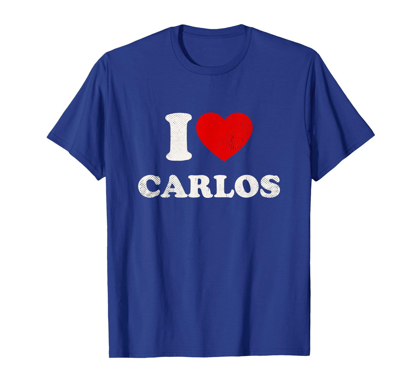 I Heart Carlos Boyfriend Y2K Vintage Big Heart Carlos T-Shirt