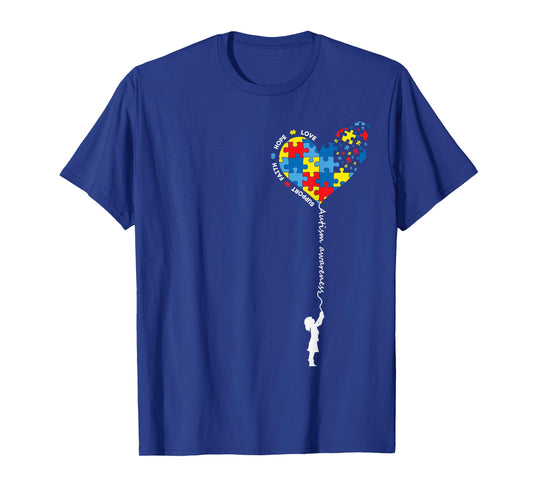 Autism Awareness Love Support Men Women Kids Autism T-Shirt