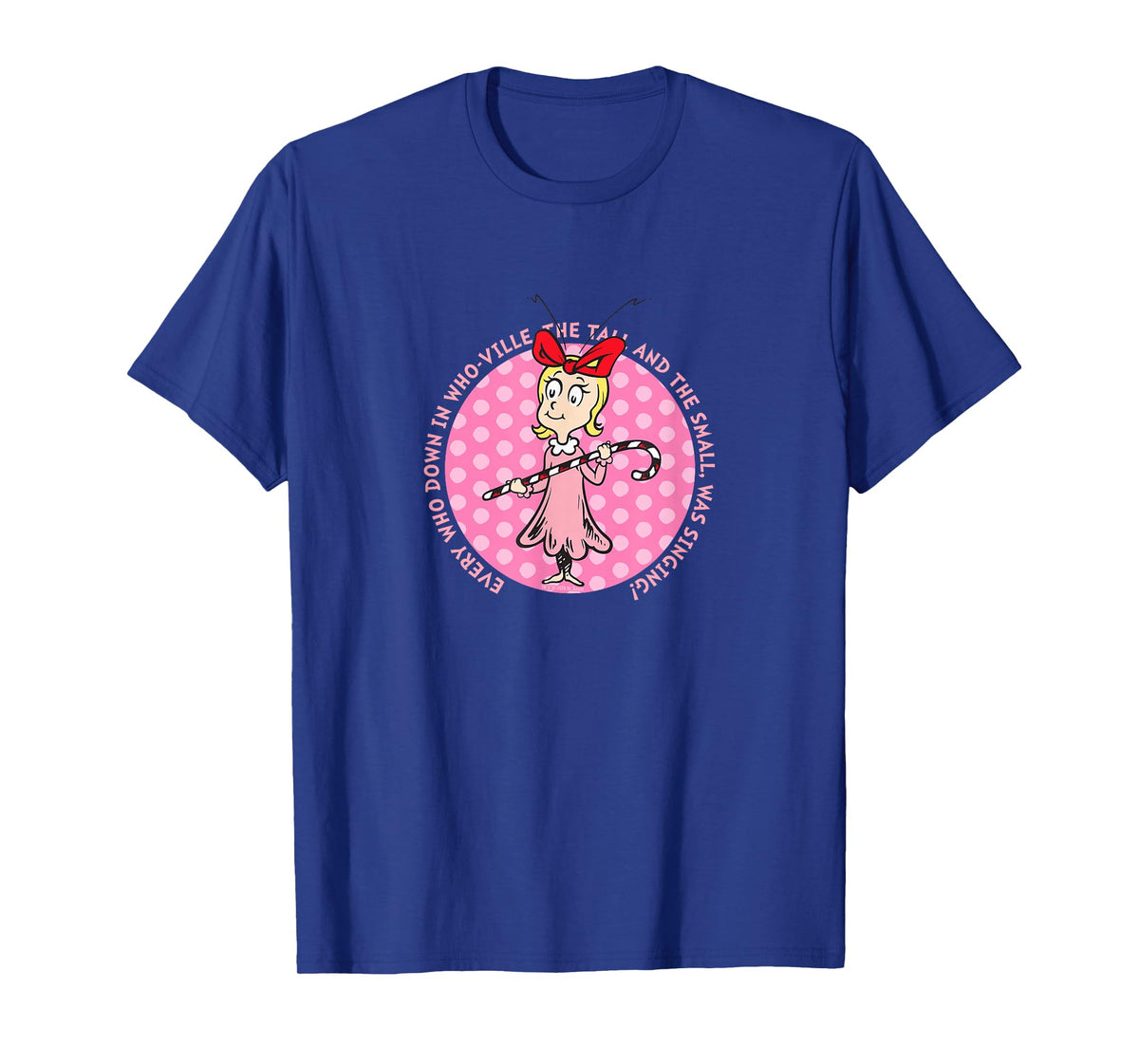 Grinch Cindy Lou Who Every Who Officially Licensed T-Shirt