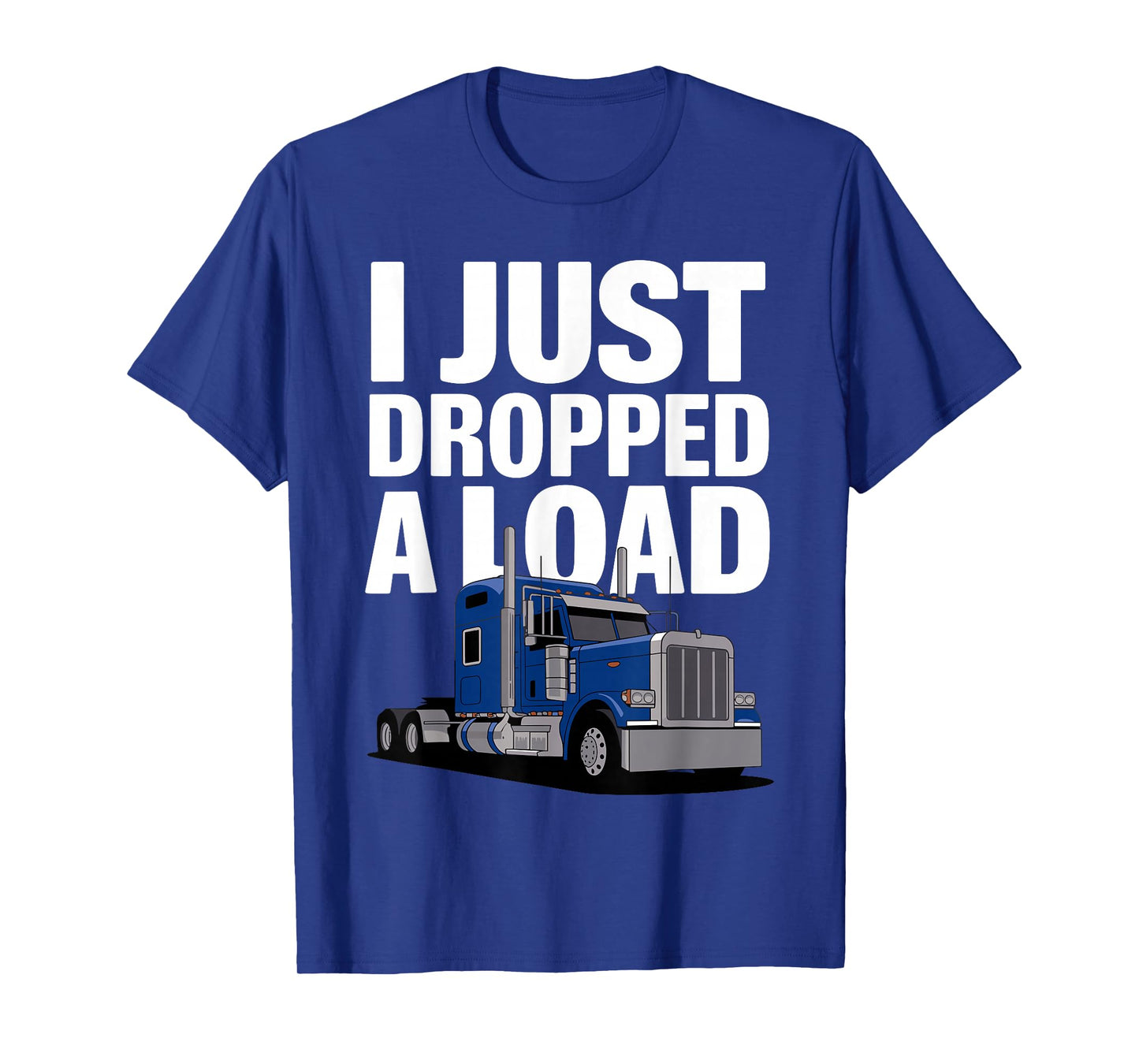Cool Truck Driver Art for Men Women Big Rig Trailer Trucker T-Shirt