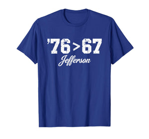 Thomas Jefferson '76 > 67 Self-Evident Make History Fun T-Shirt