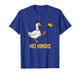 No Kings in America Silly Goose Resist Protest Retro Sign T-Shirt