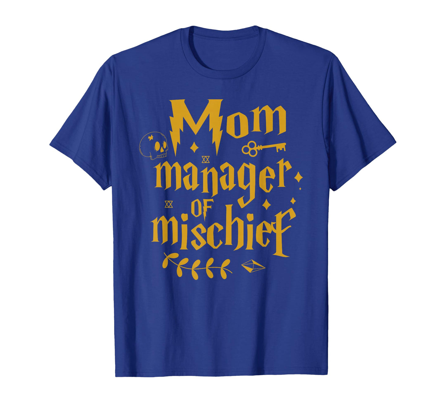 Mom Manager of Mischief Cool Mom Gift Life Mothers Day Humor T-Shirt