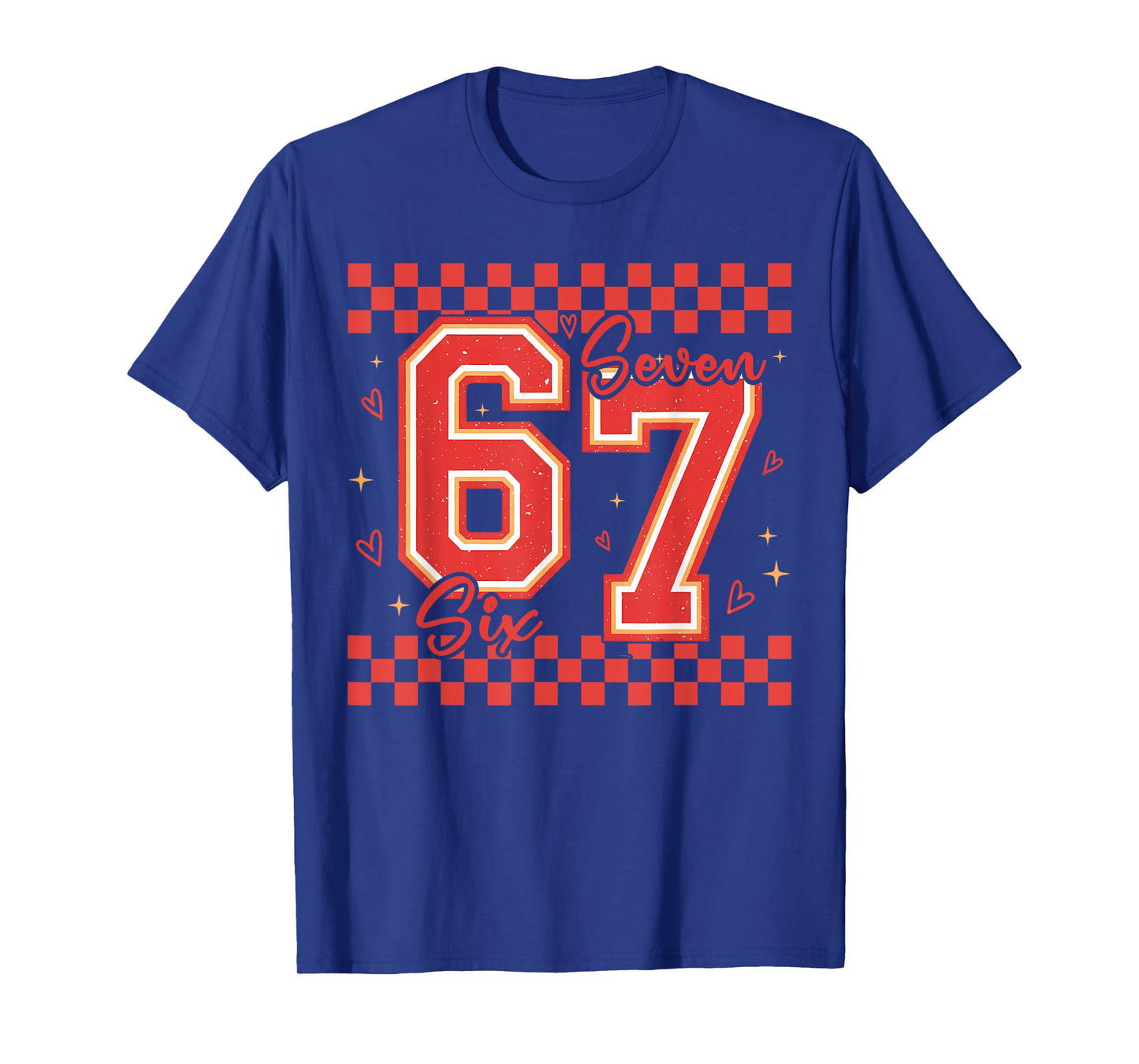 Six Seven 67 Meme Cool Valentine’s for Teens Boys Girls Kids T-Shirt