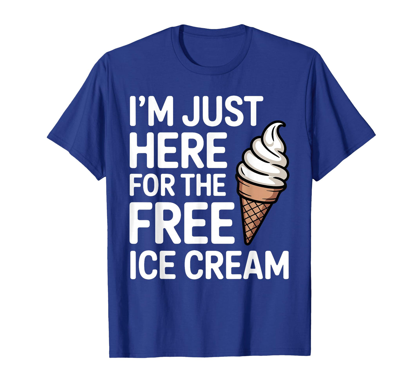 Funny Ice Cream Art for Men Women Kids Dessert Ice Cream Fan T-Shirt