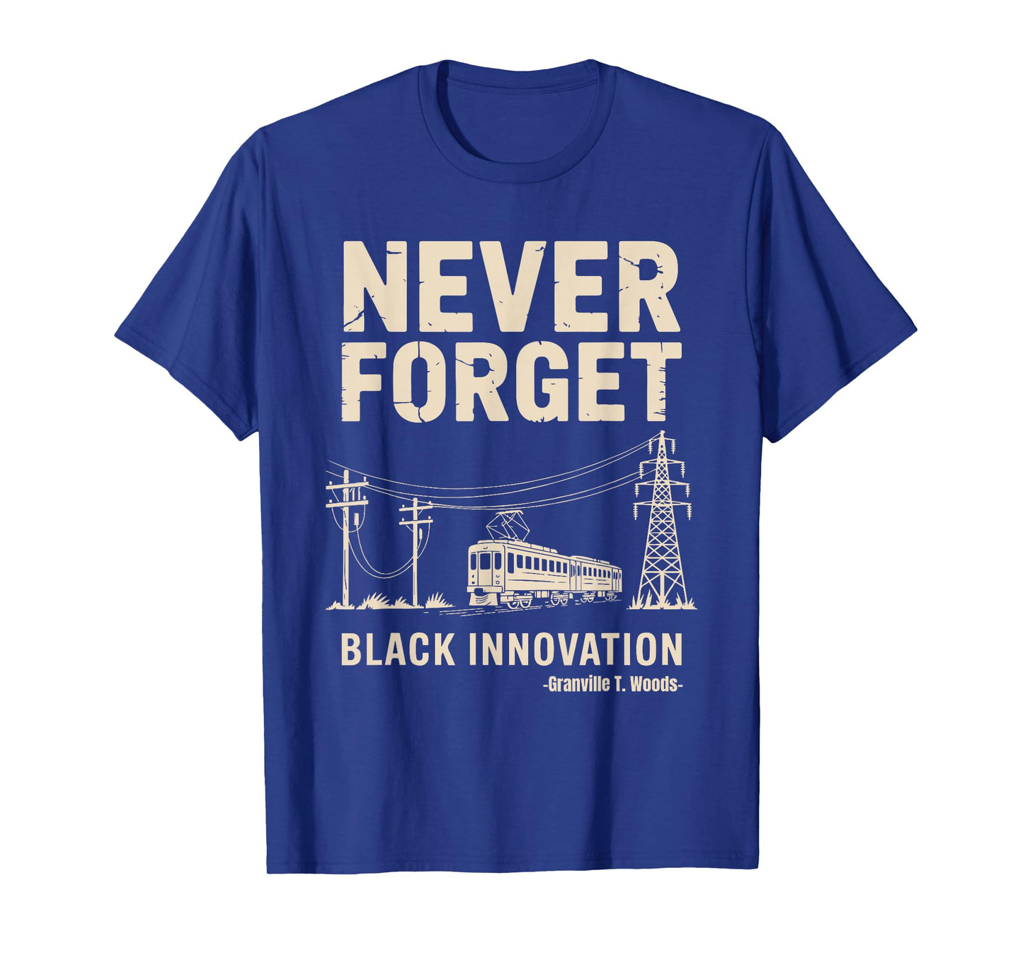 Never Forget Black Innovation Electrical Engineering History T-Shirt
