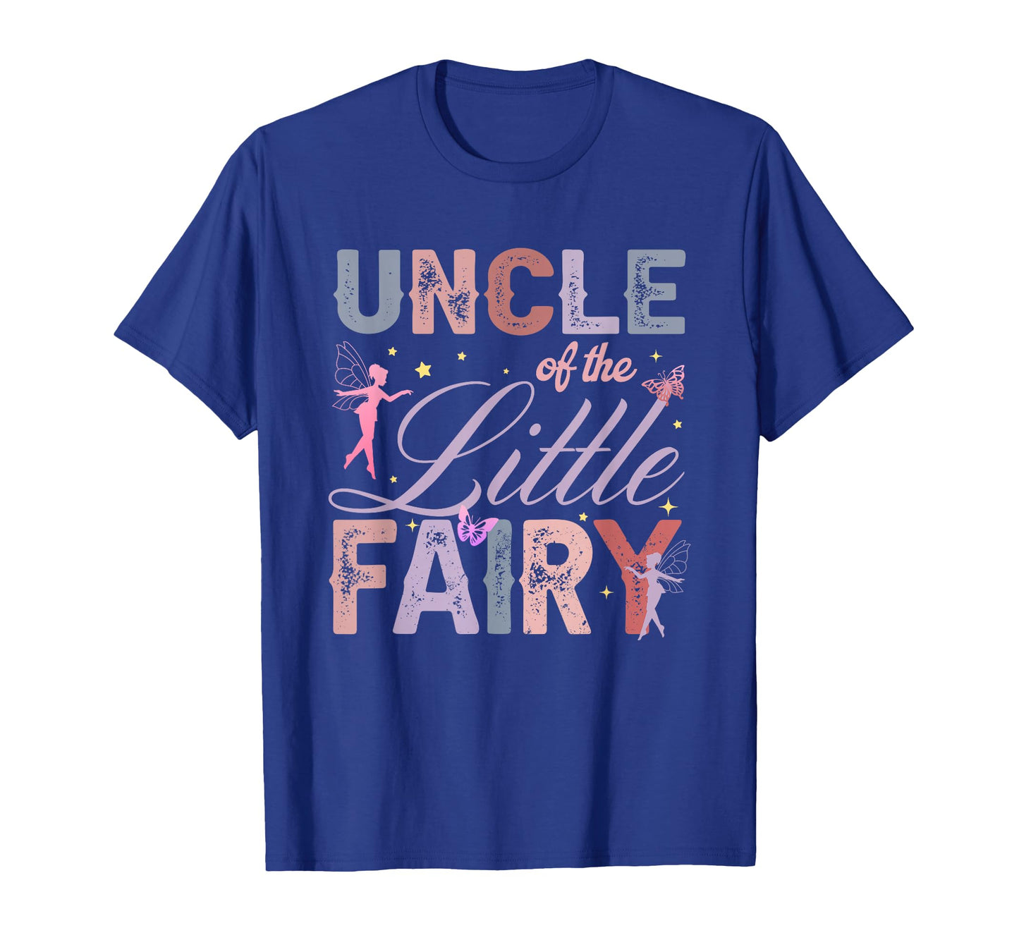 Uncle of The Little Fairy 1St Birthday Girl Fairytale T-Shirt