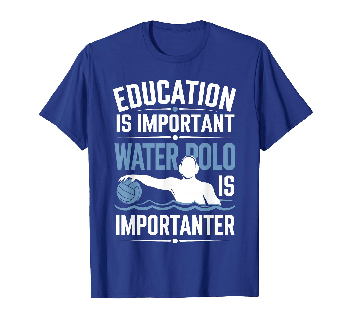 Water Polo Art for Men Women Waterpolo Player Water Polo T-Shirt