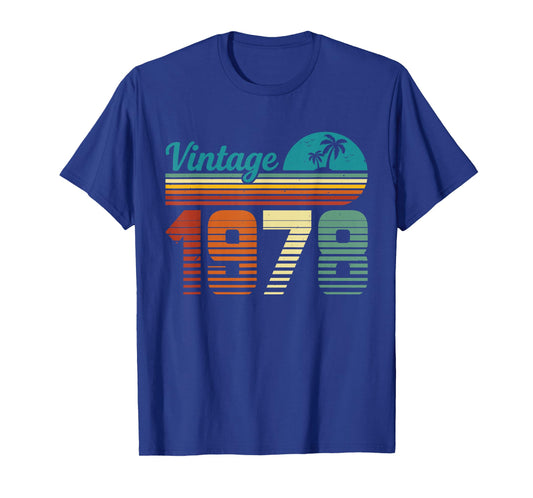 48th Birthday Retro Distressed Vintage 1978 Limited Edition T-Shirt