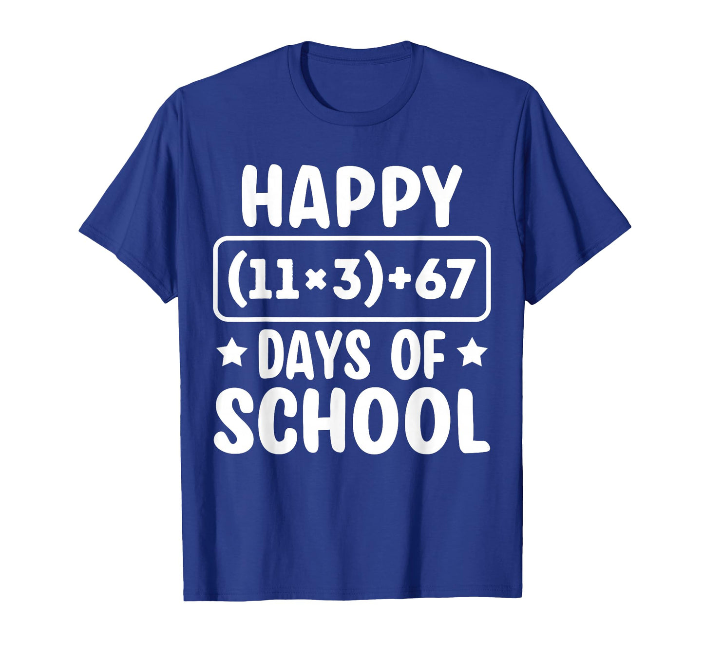 Funny 100 Days School Math Equation 100 Six Seven 67 Meme T-Shirt