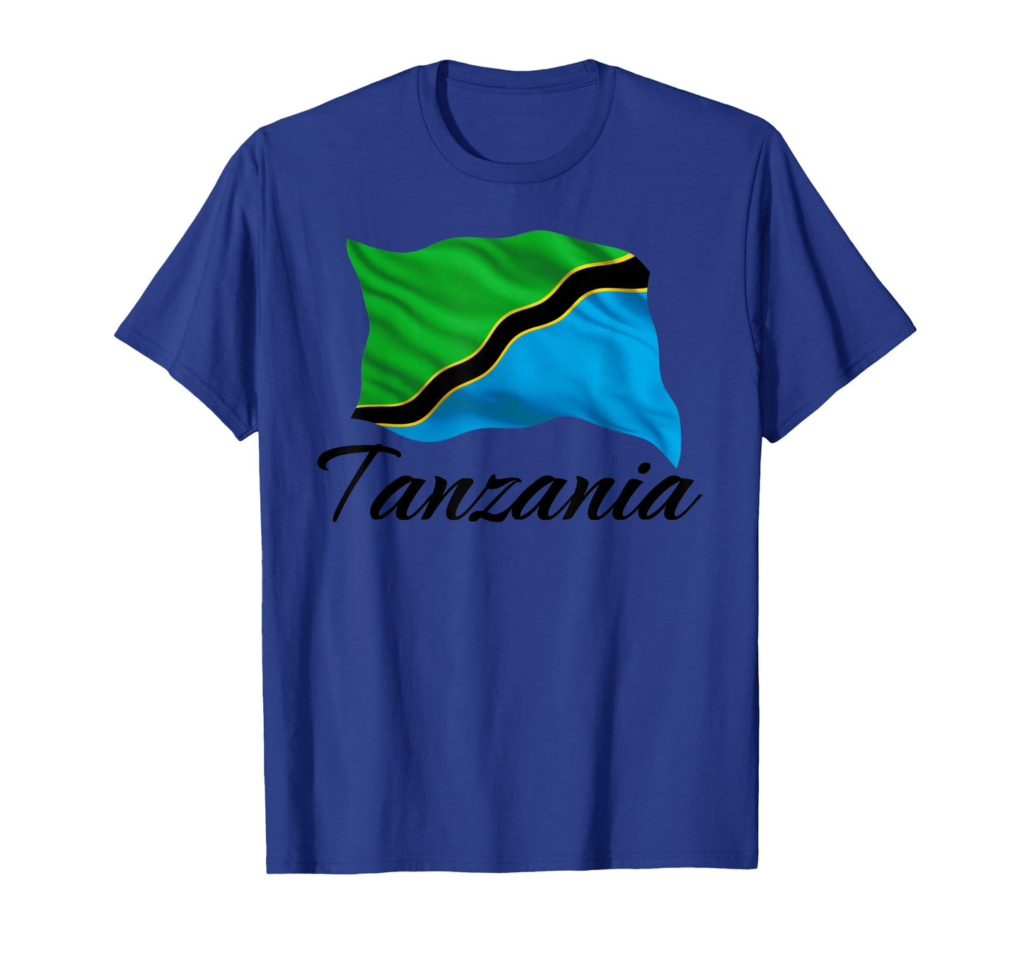 Tanzanian Flag Patriotic African Men Women Kids Tanzania T-Shirt
