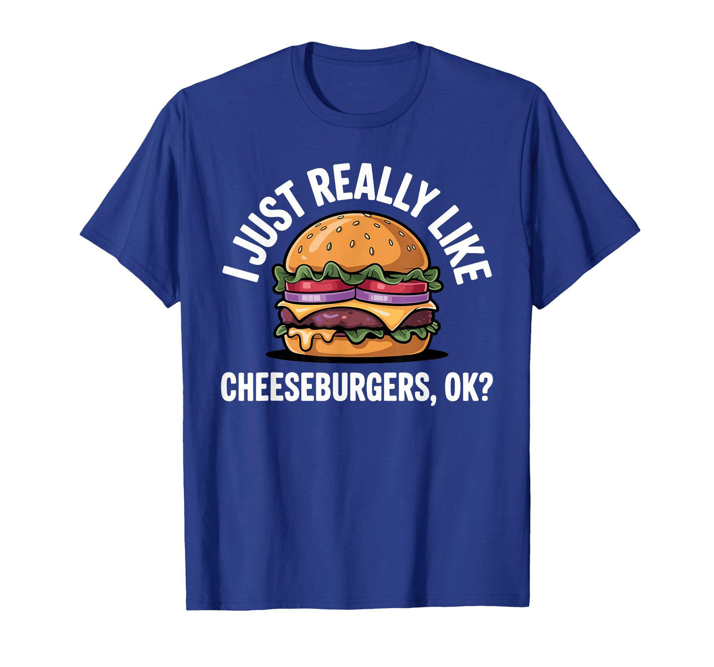 Funny Cheeseburger Costume for Men Women Kids Burger Fan T-Shirt