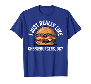 Funny Cheeseburger Costume for Men Women Kids Burger Fan T-Shirt