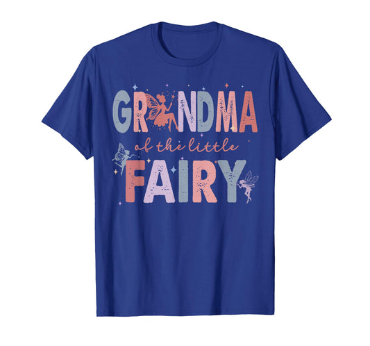 Grandma of The Little Fairy First Birthday Girl Party T-Shirt
