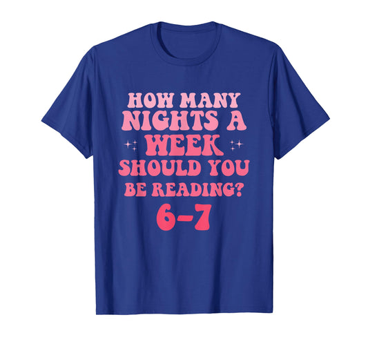Reading 67 Meme English Teacher Funny Six Sevene Retro T-Shirt
