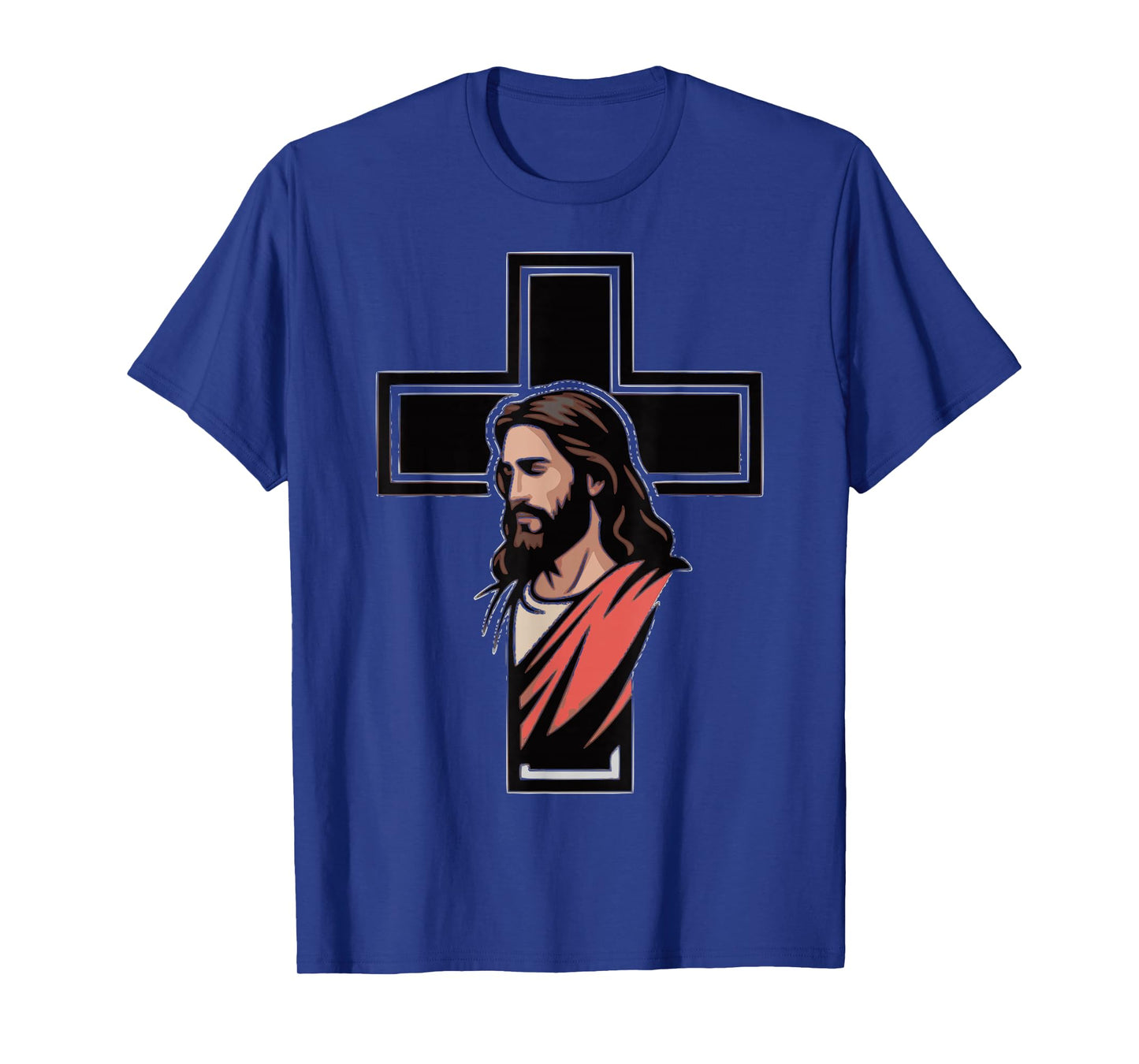 Minimalist Jesus Cross Tee – Christian Faith Shirt T-Shirt