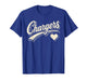 Vintage Chargers Name Heart Retro Gift for Men Women Kids T-Shirt