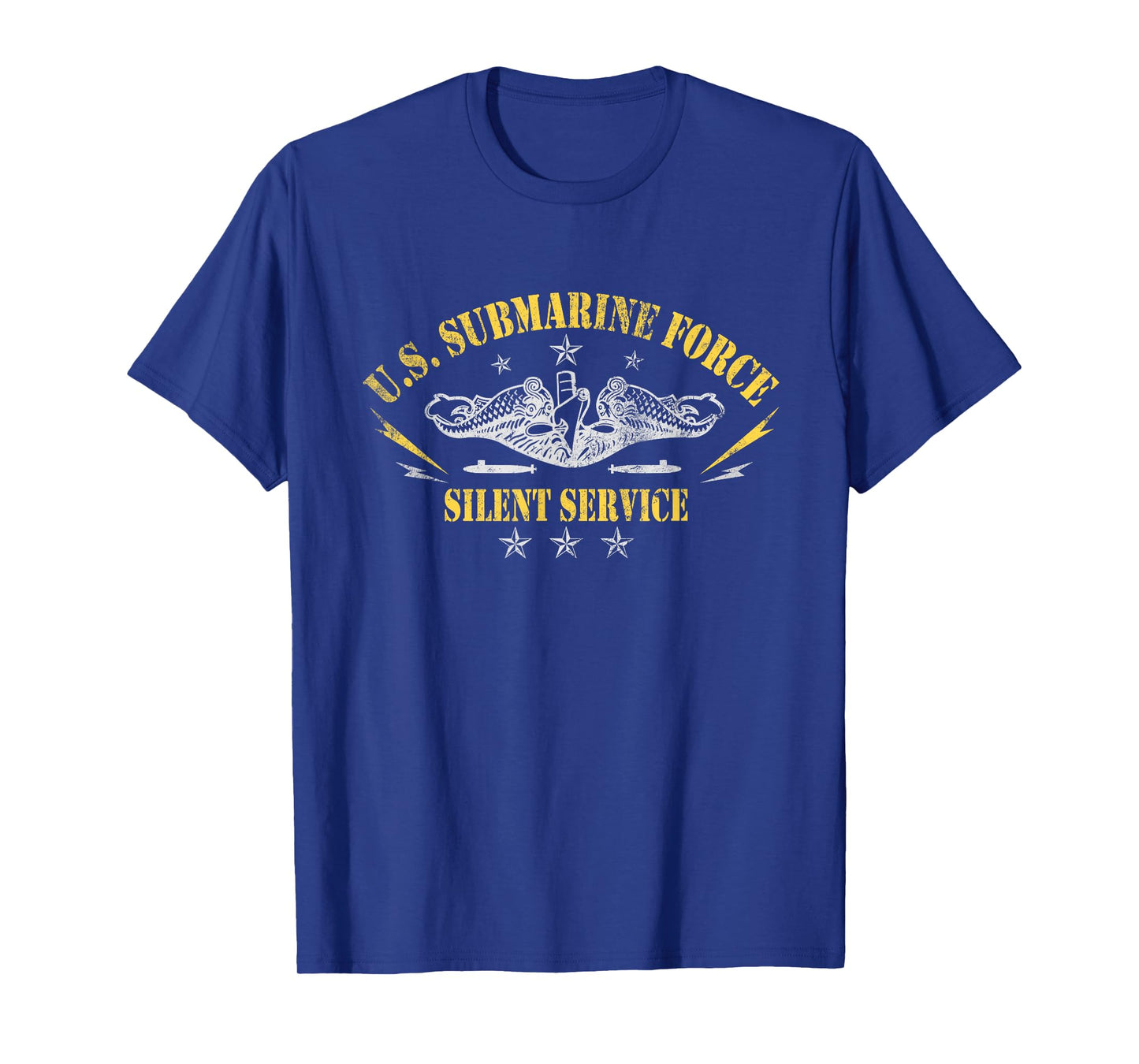 Patriotic U.S Submarines Forces Veterans Day Silent Service T-Shirt
