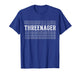 Threenager 3rd Birthday Layered Text 3 Year Old T-Shirt