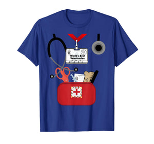 Kids Veterinarian Costume Career Day Vet T-Shirt