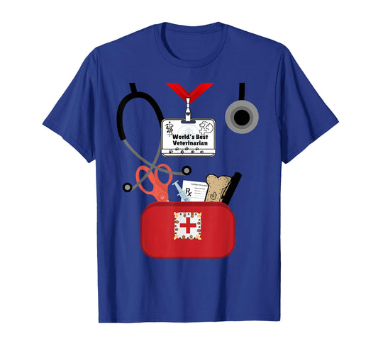 Kids Veterinarian Costume Career Day Vet T-Shirt