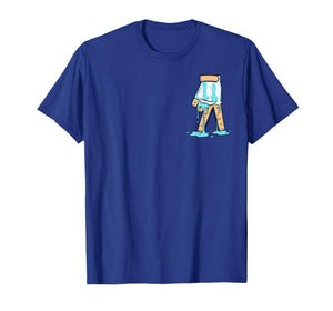 Ice Cream Baseball Respect The Drip Home Plate Glove (2sides T-Shirt
