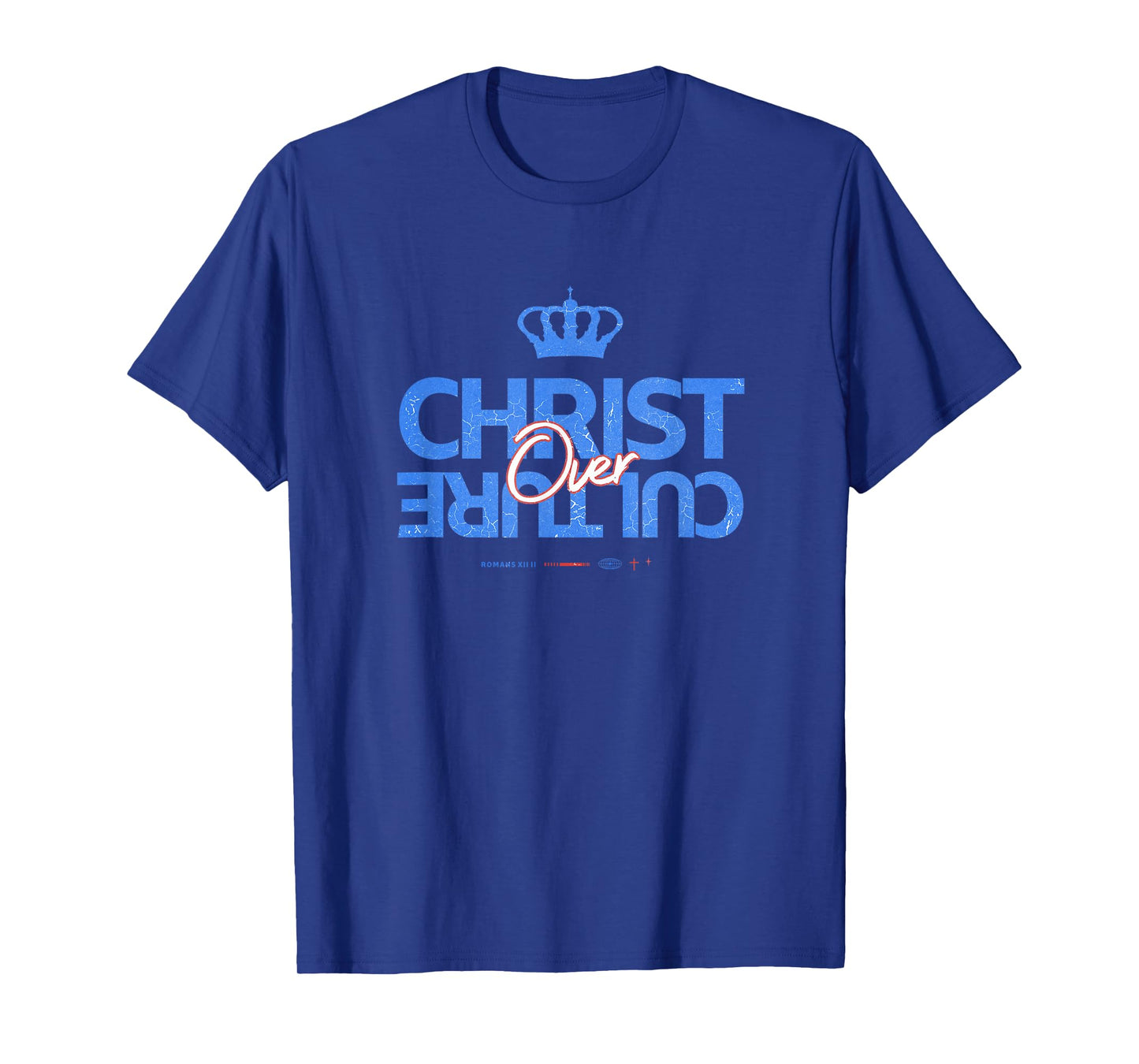 Christ Over Culture Jesus Christian Modern Graphic T-Shirt