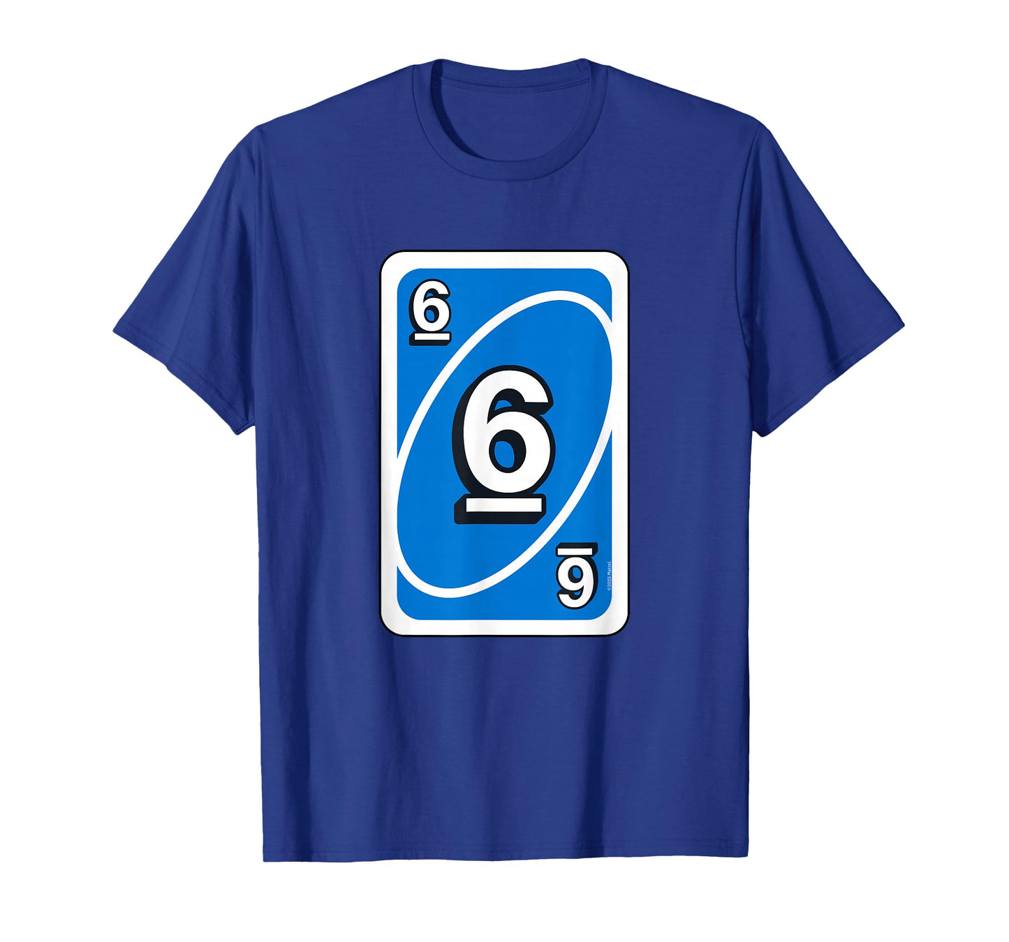 Uno Halloween Blue 6" Card T-Shirt