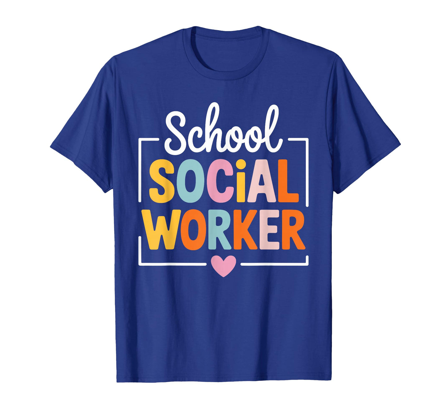 Social Worker Art for Men Women Assistant Social Worker T-Shirt
