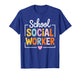 Social Worker Art for Men Women Assistant Social Worker T-Shirt