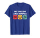 Dogs Gaming and Pizza My Needs are Simple Funny Dog Gamer T-Shirt
