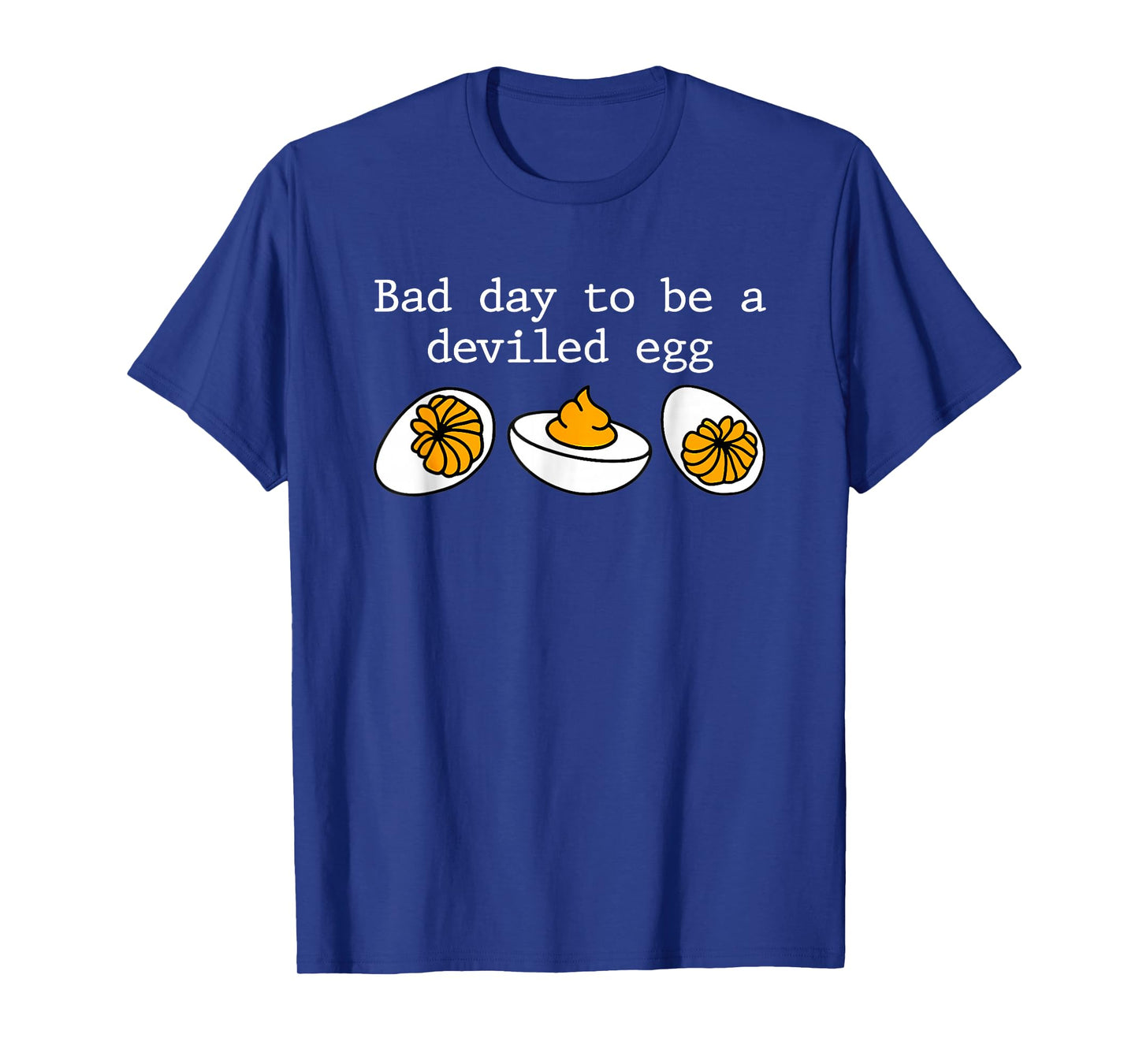 Funny Retro Thanksgiving Bad Day to Be A Deviled Egg T-Shirt