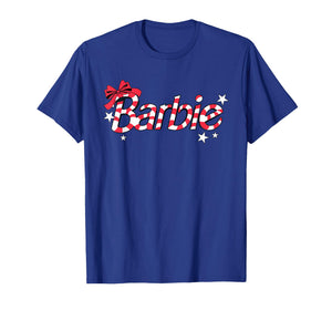 Barbie - Holiday Candy Cane Logo T-Shirt