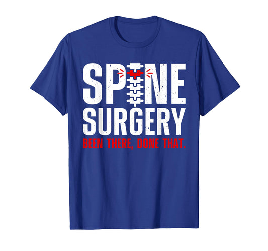 Spine Surgery Art for Men Women Back Surgery Bionic Spine T-Shirt