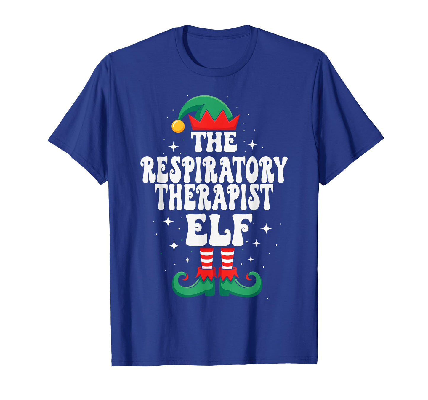 The Respiratory Therapist Elf Funny Christmas T-Shirt