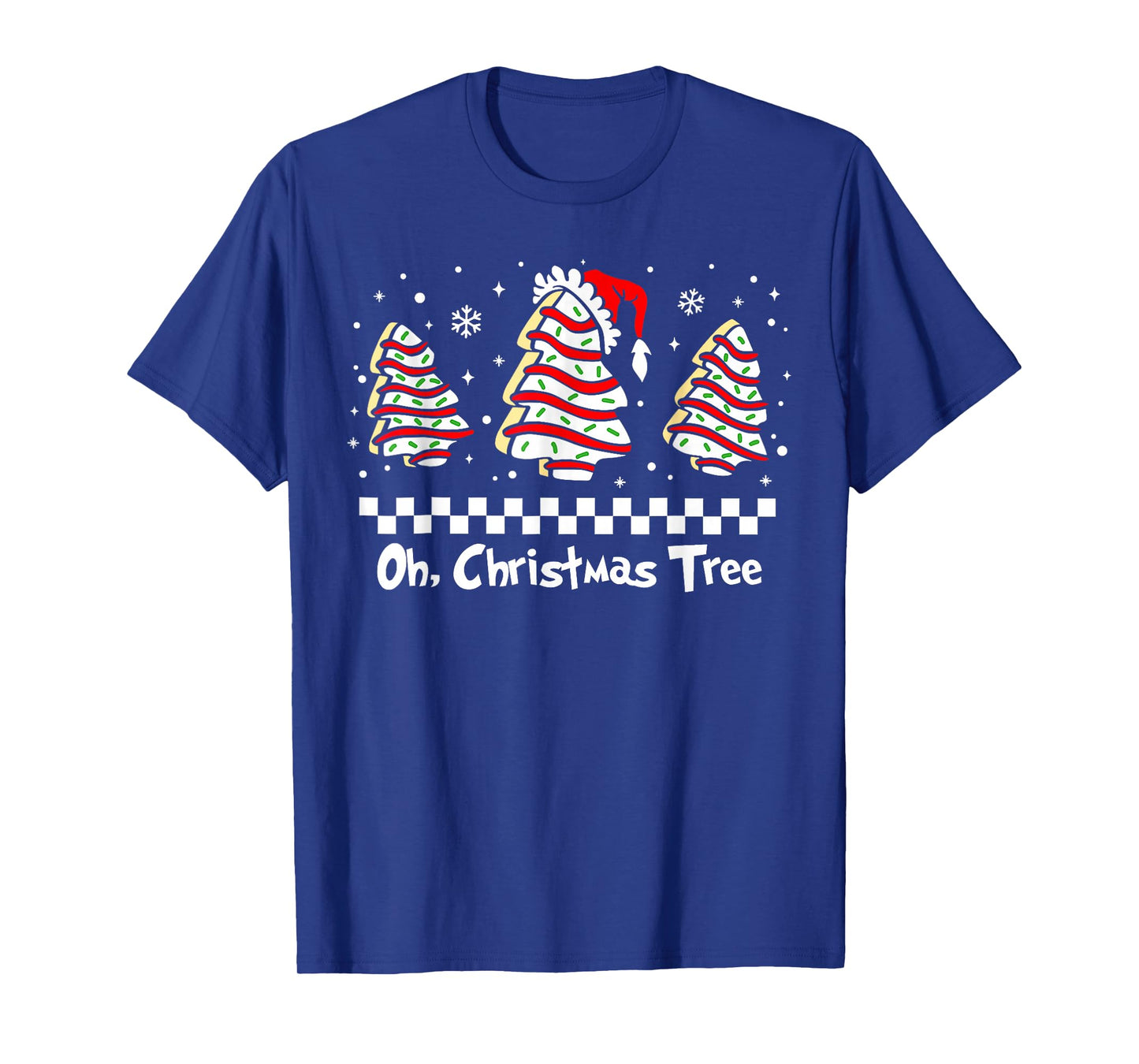 Oh Christmas Tree Groovy Cakes Debbie Becky Jen Cake Lovers T-Shirt