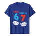 7 Year Old Birthday I was 6 Now I'm 7 67 Funny for Kids T-Shirt