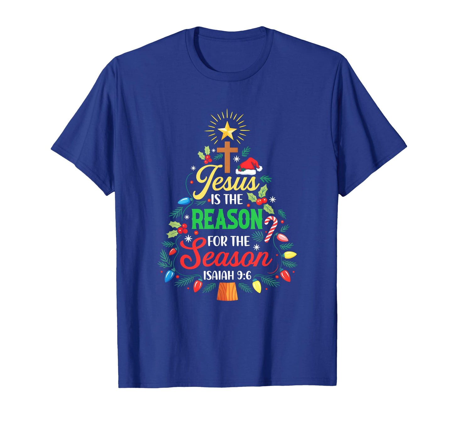 Jesus is The Reason for The Season Christmas Christian Faith T-Shirt