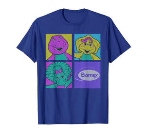 Barney BJ Baby Bop Color Pop Squares T-Shirt