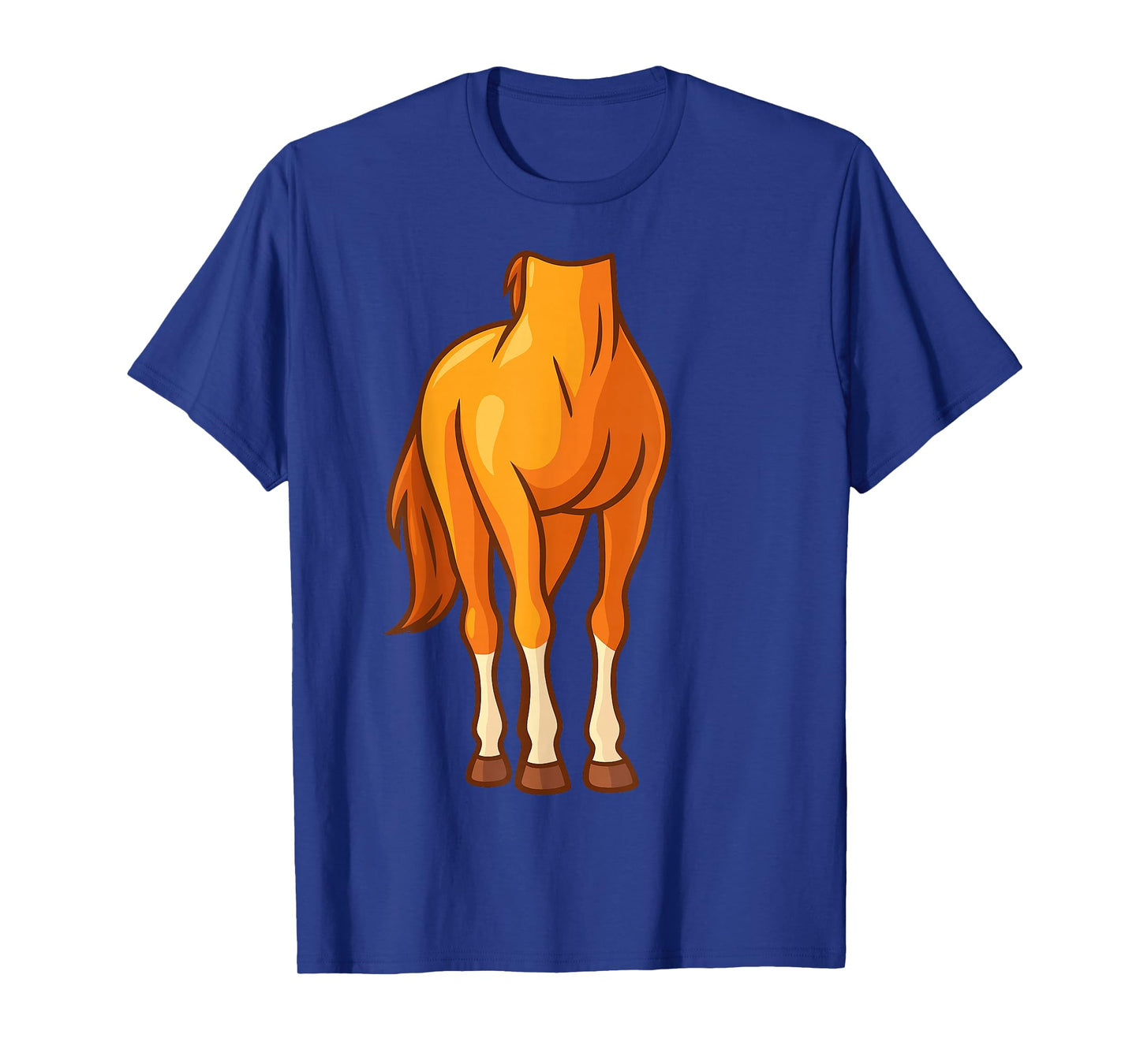 Funny Horse Body Costume Optical Illusion Gift Men Women Kid T-Shirt