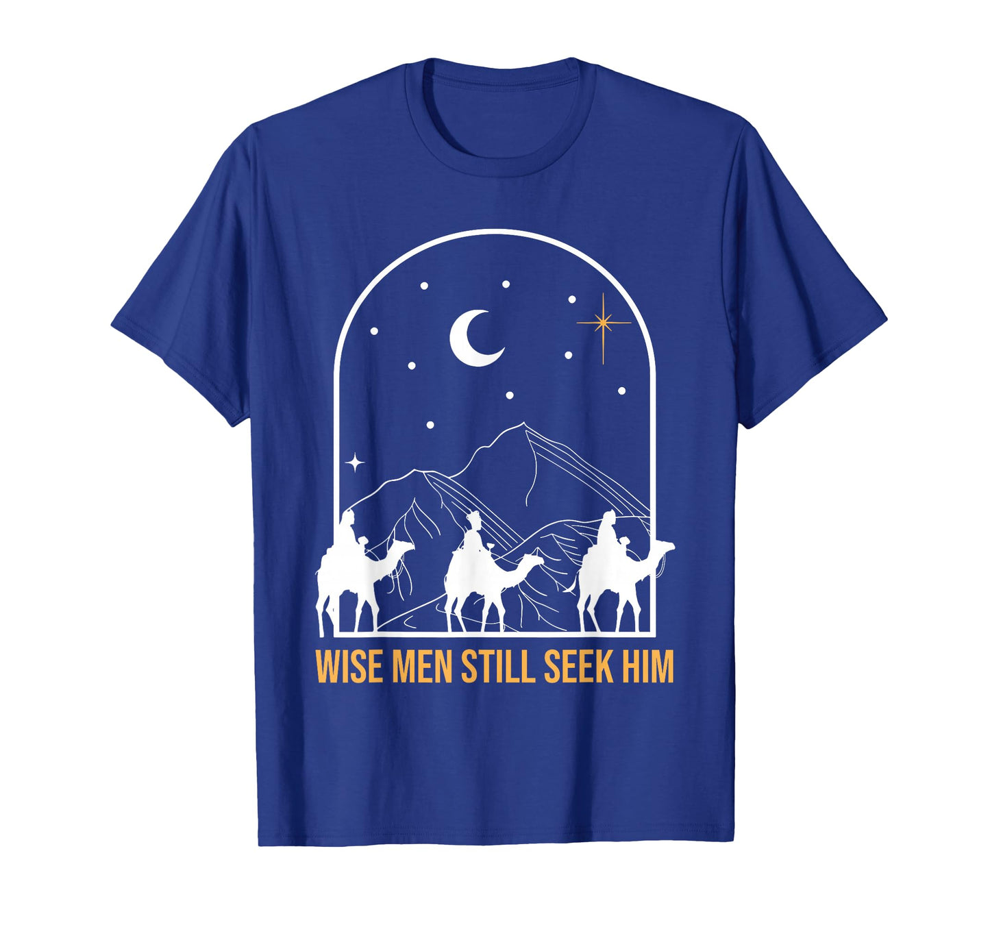 Wise Men Still Seek Him Nativity Scene Christian Christmas T-Shirt