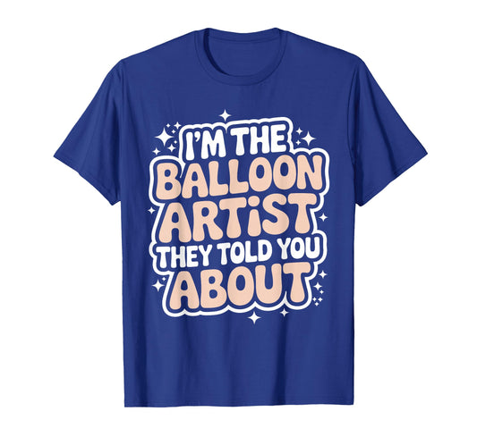 Balloon Artist Art for Men Women Modelling Balloon Twisting T-Shirt