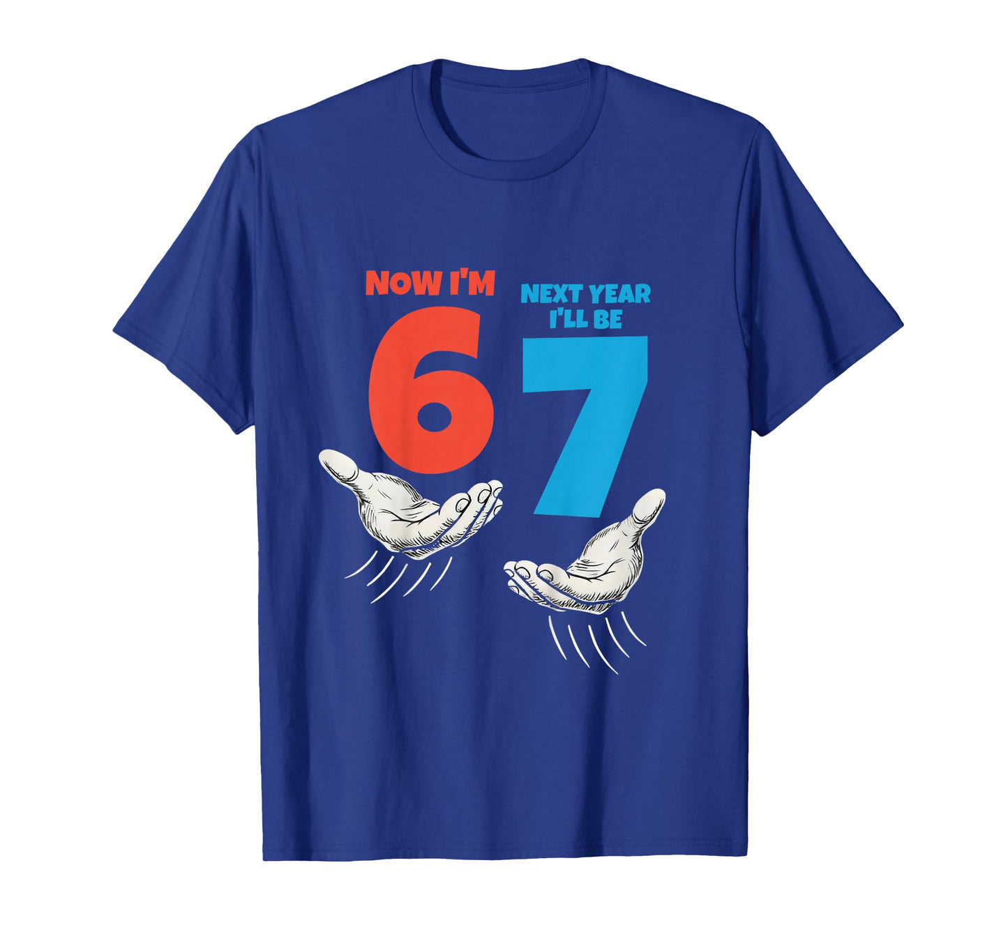 Funny 6th Birthday Now I’m 6 Next Year I’ll Be 7 T-Shirt