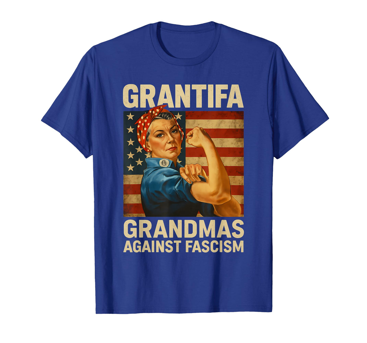 Grantifa Grandmas Against Fascism Feminist Political T-Shirt