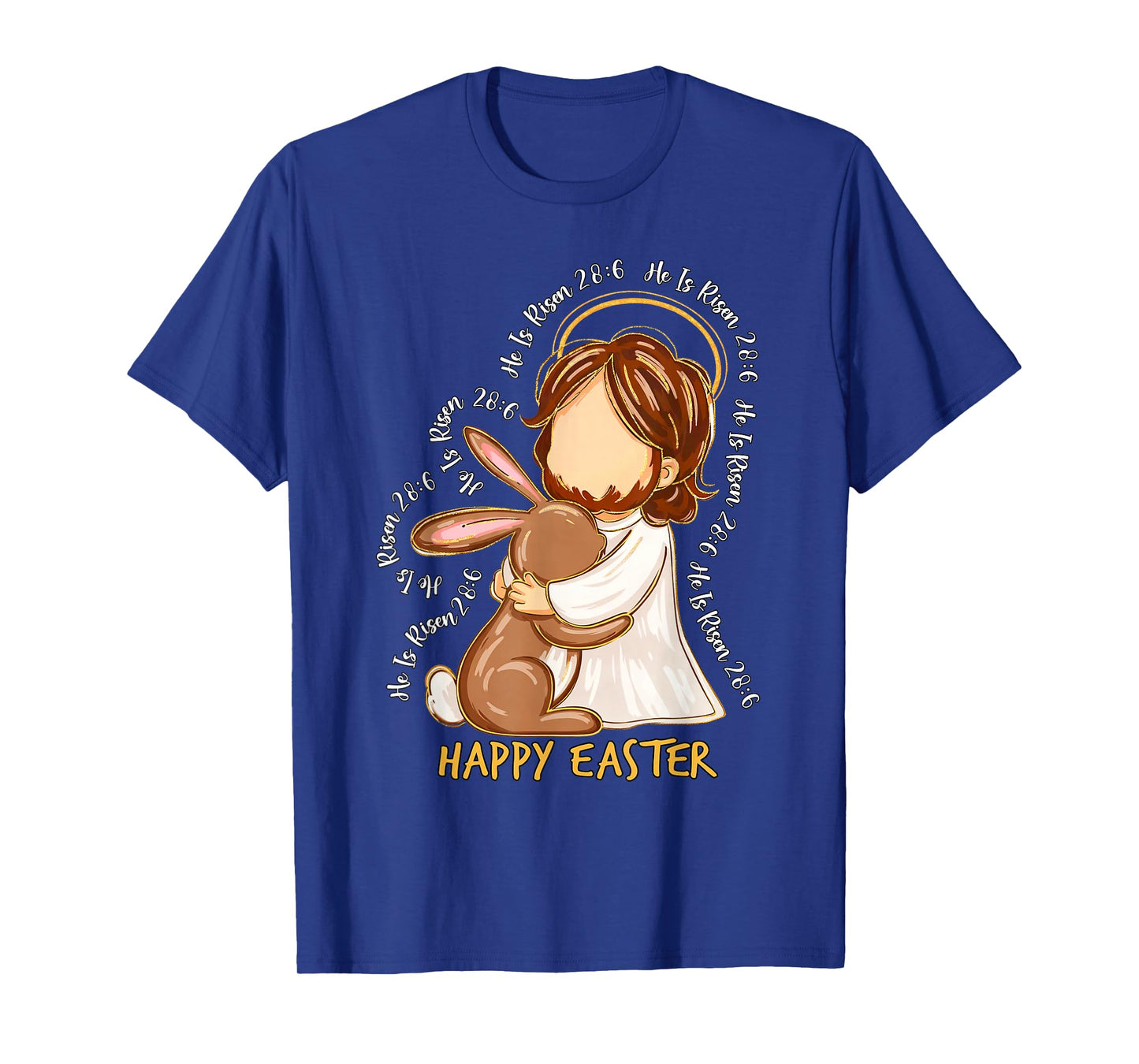 Easter Cross He is Risen Jesus Christian Men Women Kid Youth T-Shirt