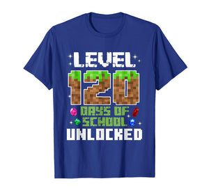 Level 120 Days of School Unlocked Gamer Boy Kids Todler T-Shirt