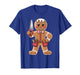 Gingerbread Man Carpenter Cookie Builder Woodworking T-Shirt