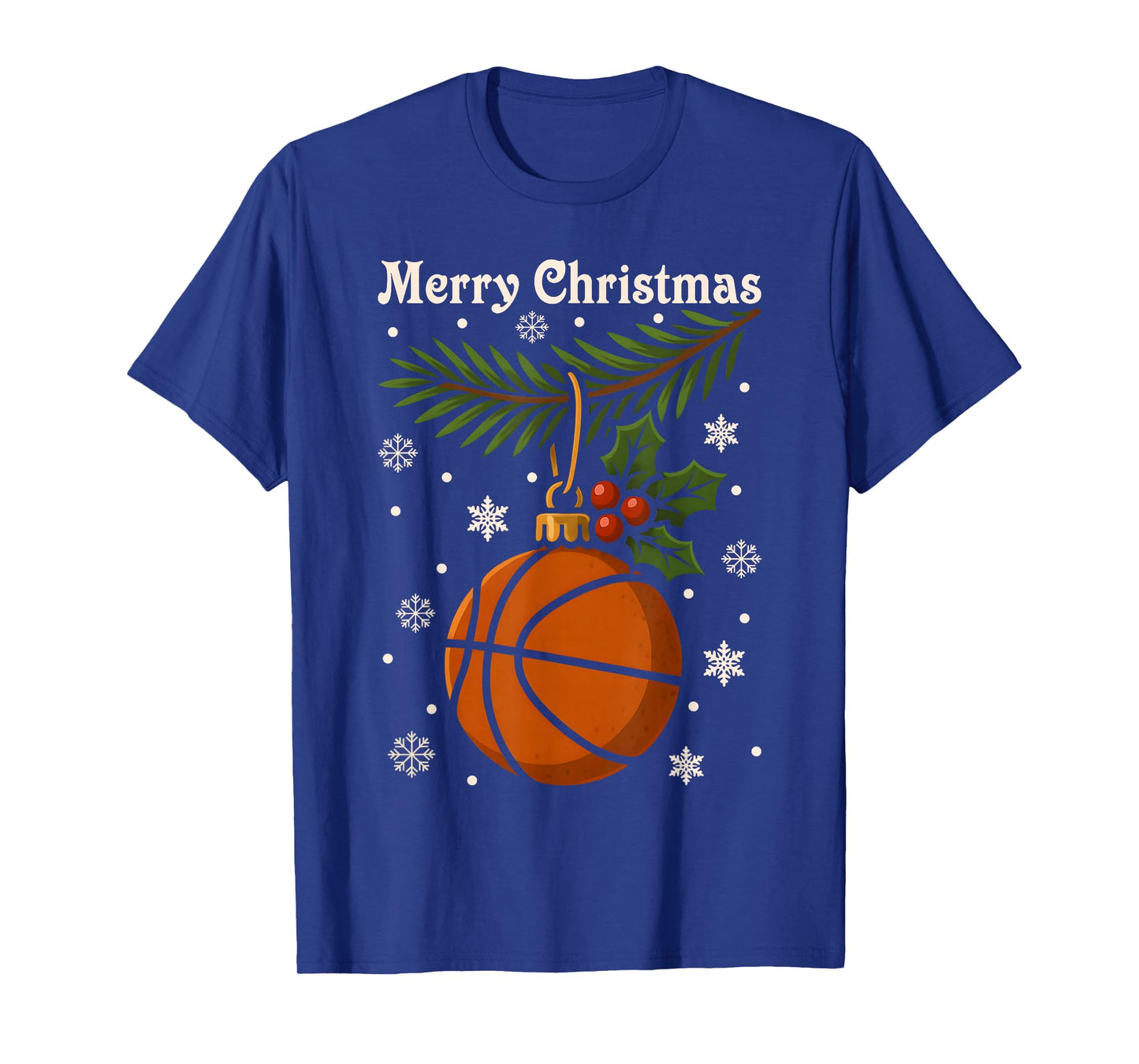 Christmas Outfit Basketball Christmas Ball Merry Christmas T-Shirt